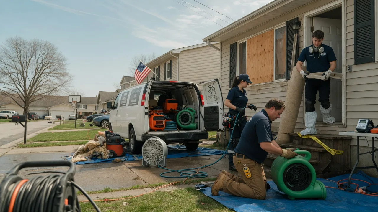 Water Damage Restoration in Oak Creek, WI near me